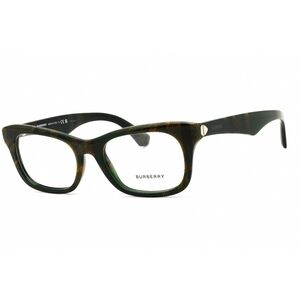 NWT Burberry 0BE2422 Checkered Green Rectangle 52mm Eyeglasses